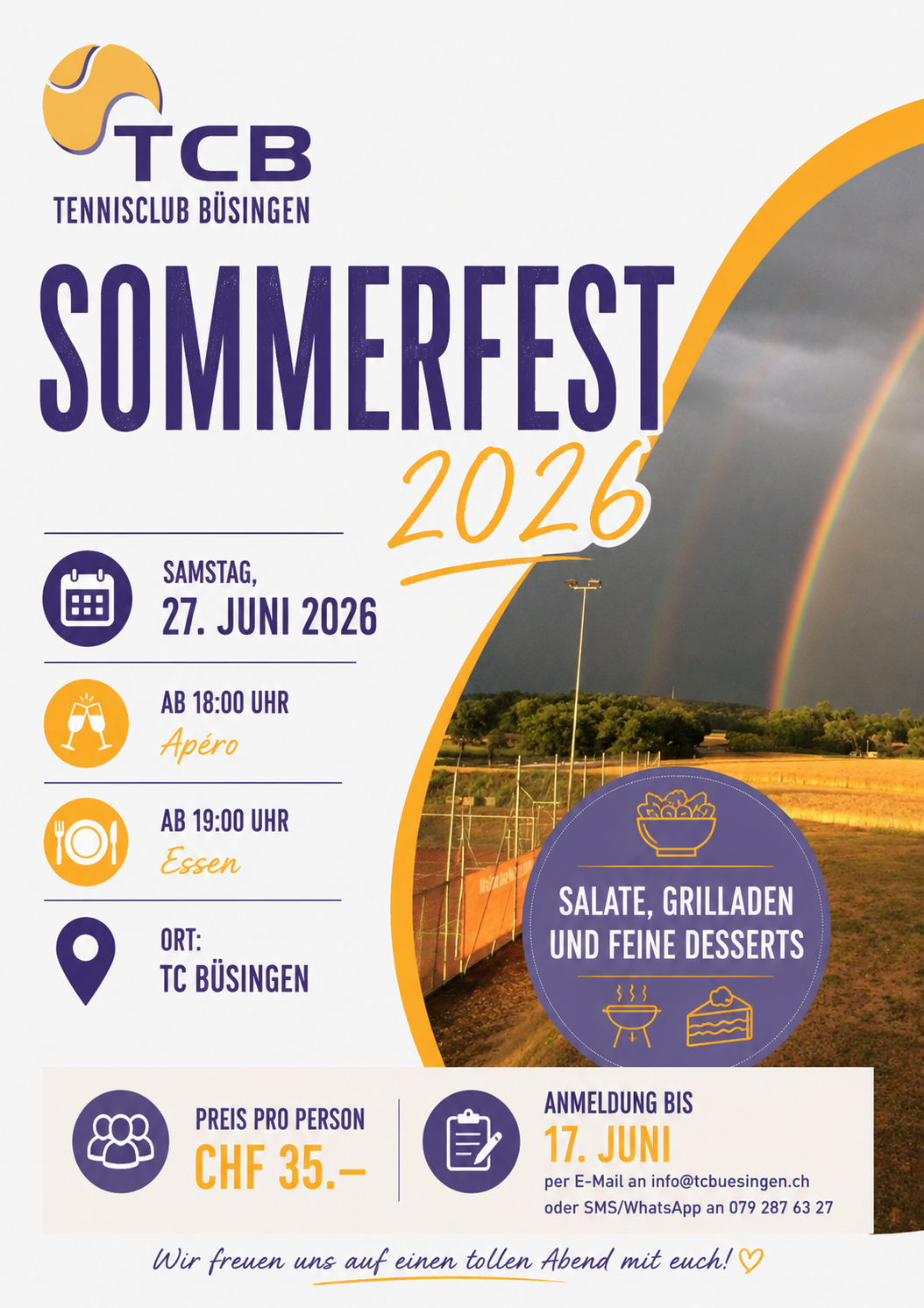 2026 Sommerfest Flyer